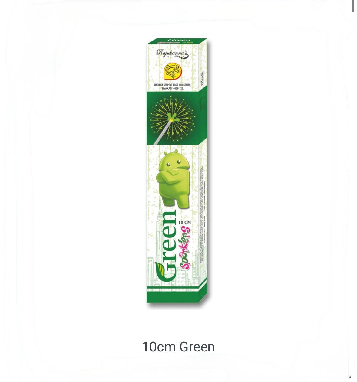 10cm Green